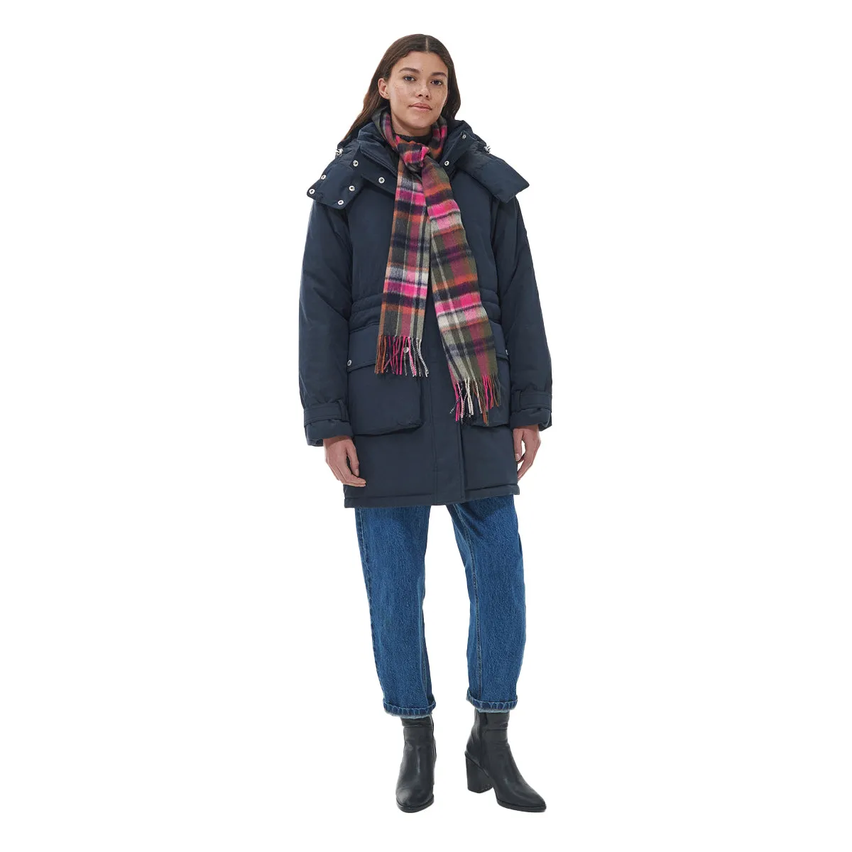Barbour Vintage Winter Plaid Scarf