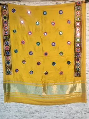 Beautiful Designer Navratri Special Mirror Duppatta Collection