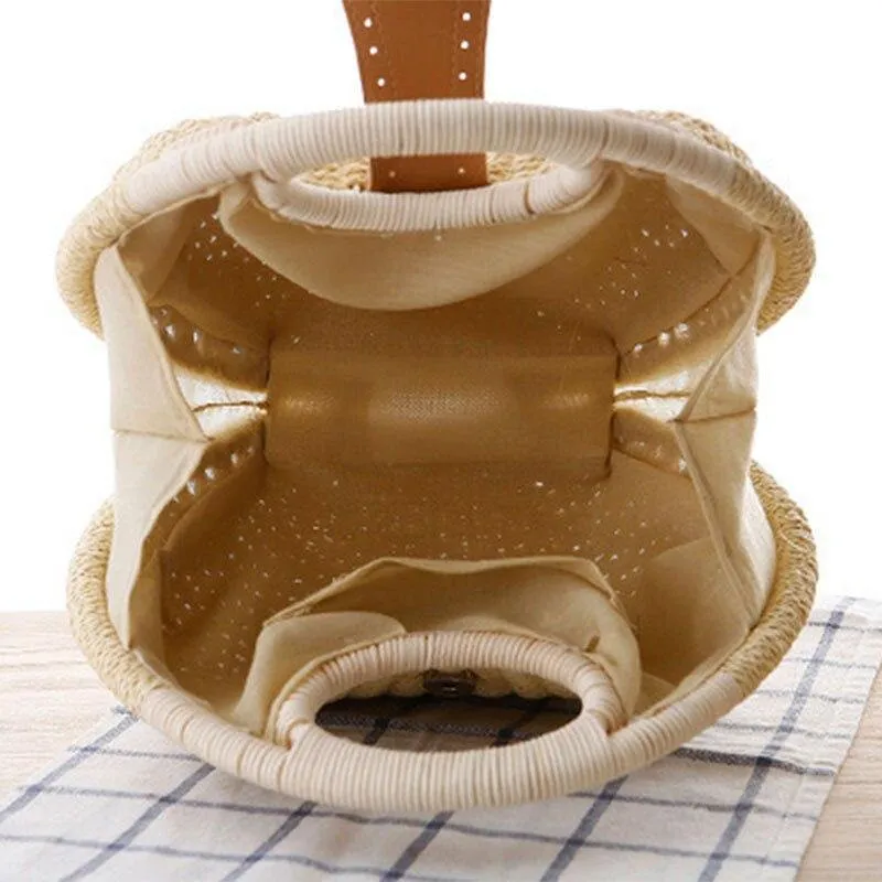 Bodhi Rattan Straw Handbag