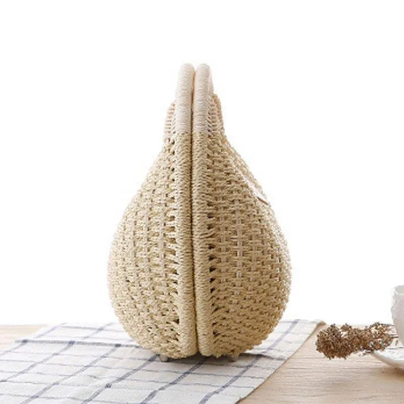 Bodhi Rattan Straw Handbag