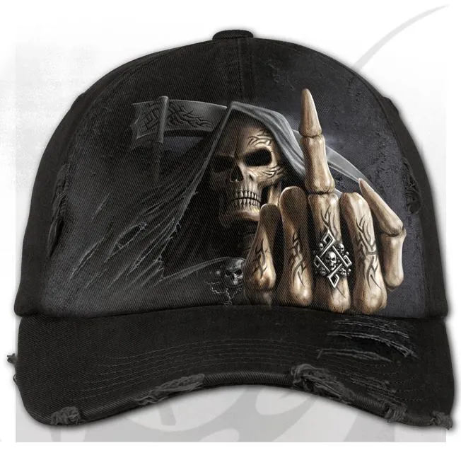 Bone Finger Baseball Cap