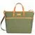 Canvas genuine leather shoulder bag woman