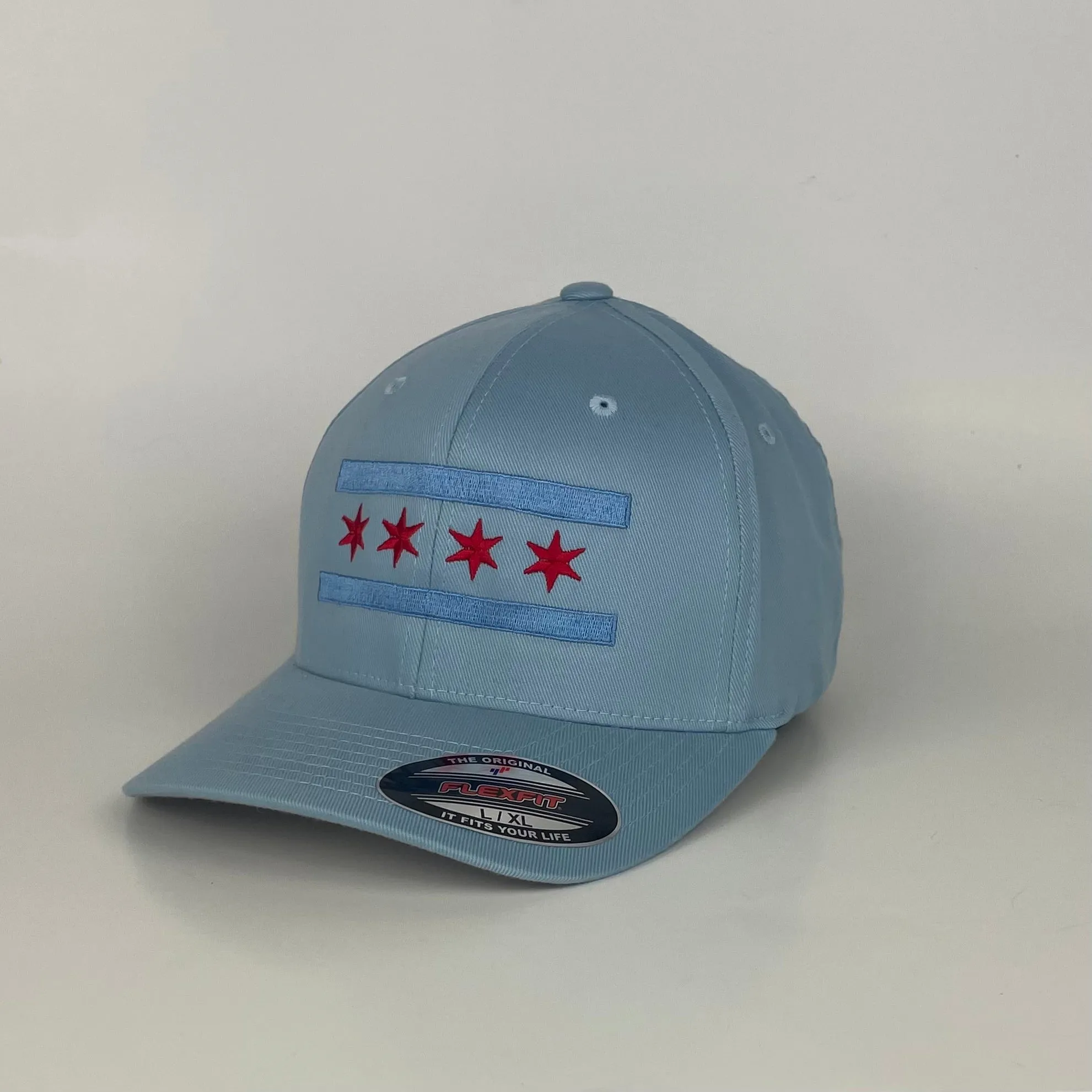 Chicago Flag Flexfit Hat