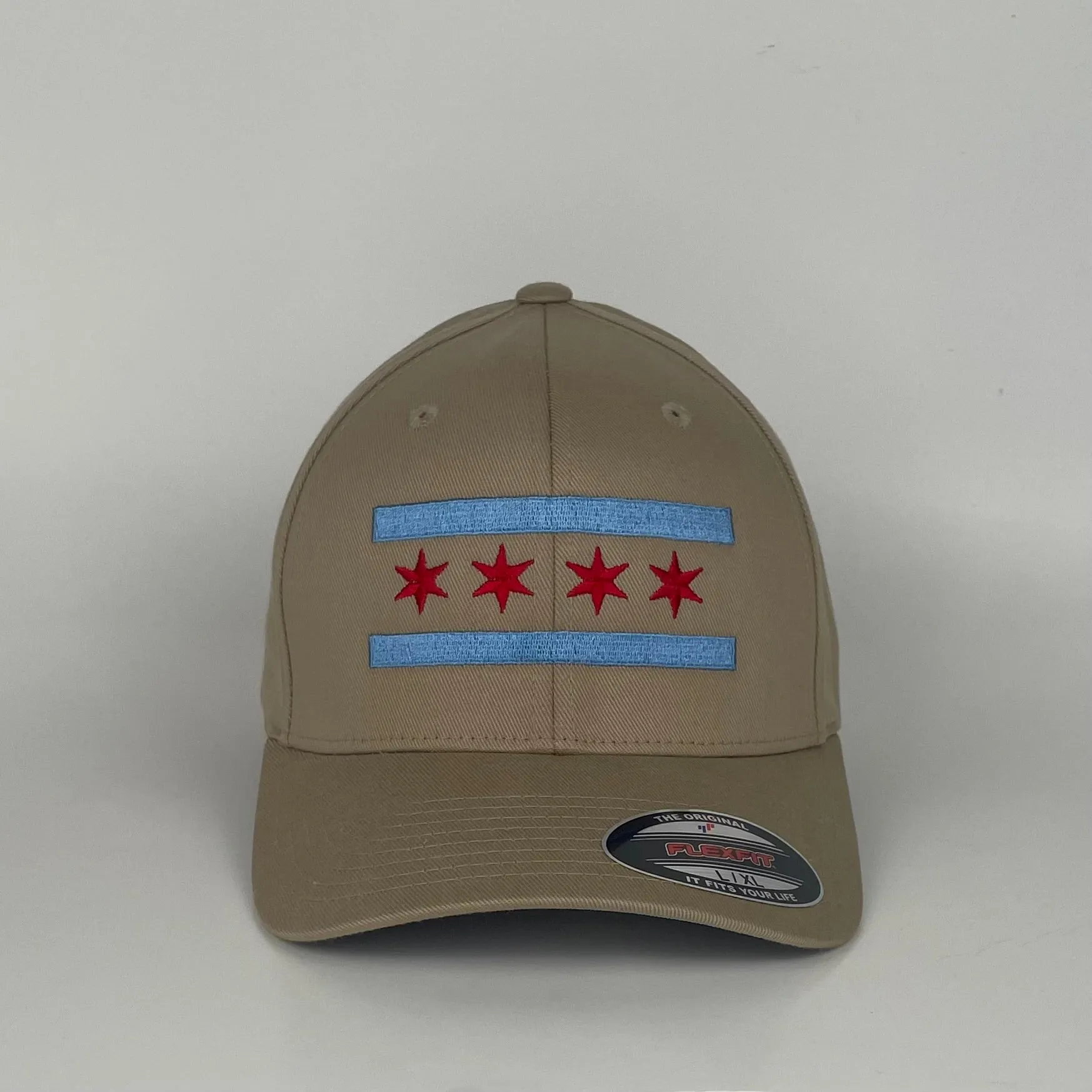 Chicago Flag Flexfit Hat
