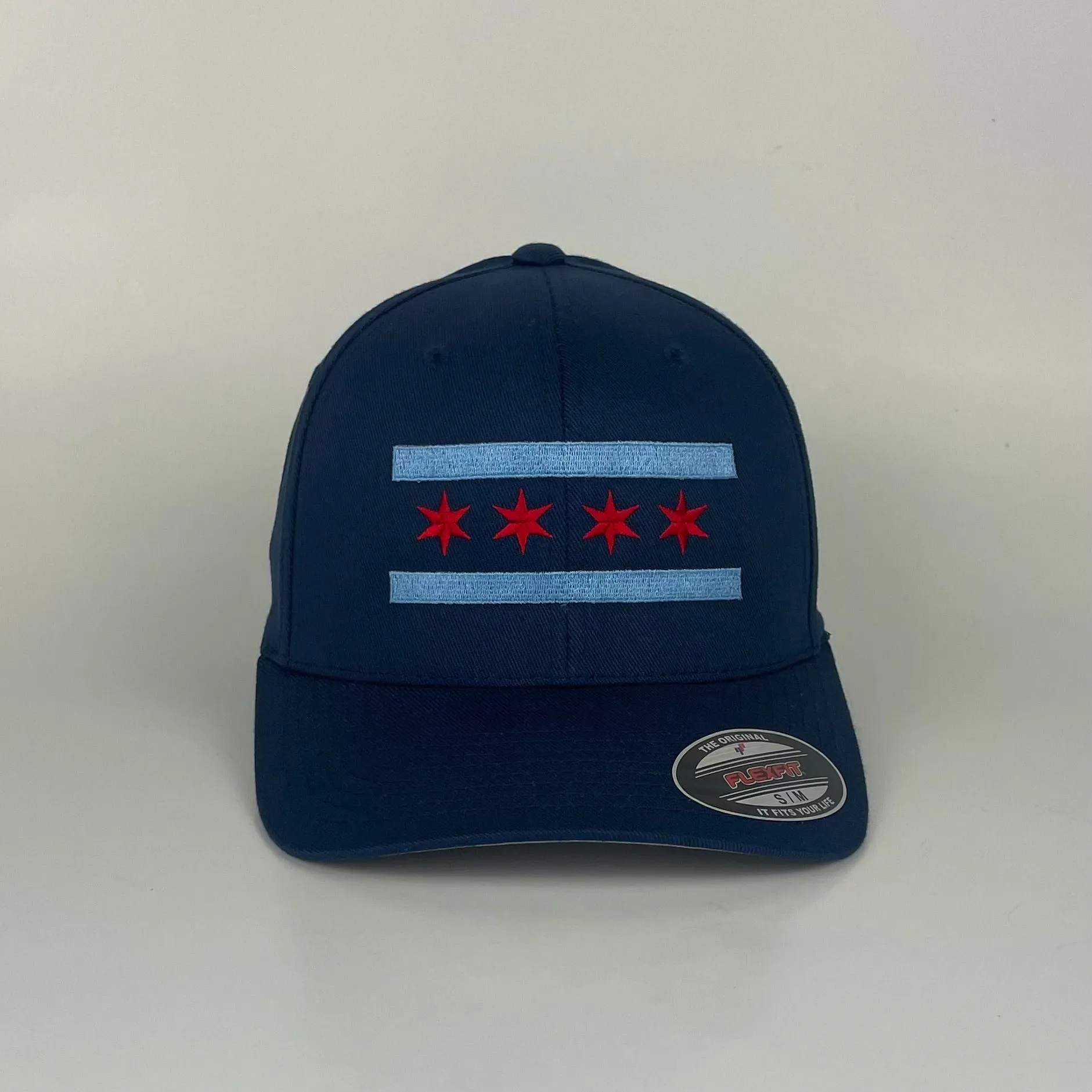 Chicago Flag Flexfit Hat
