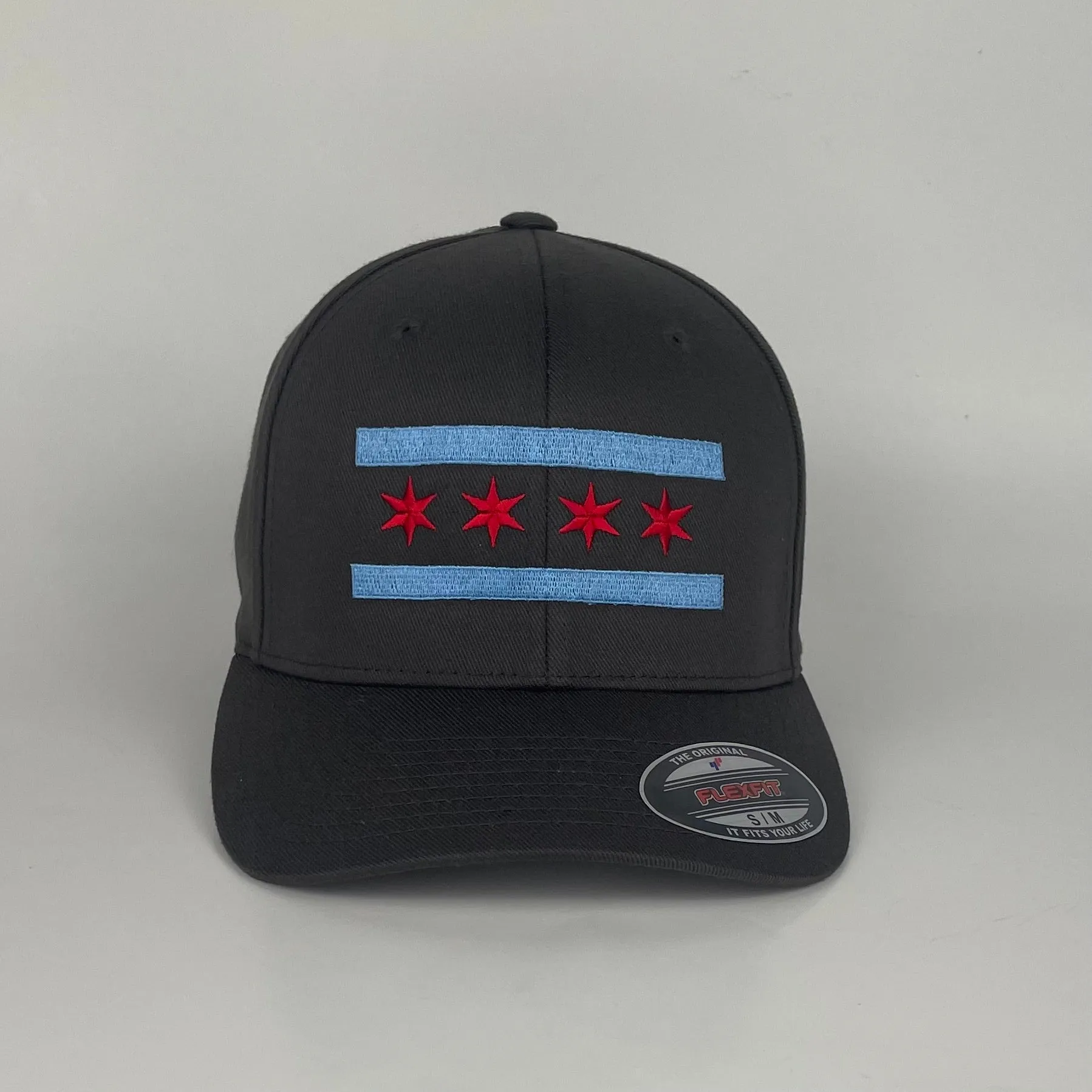 Chicago Flag Flexfit Hat
