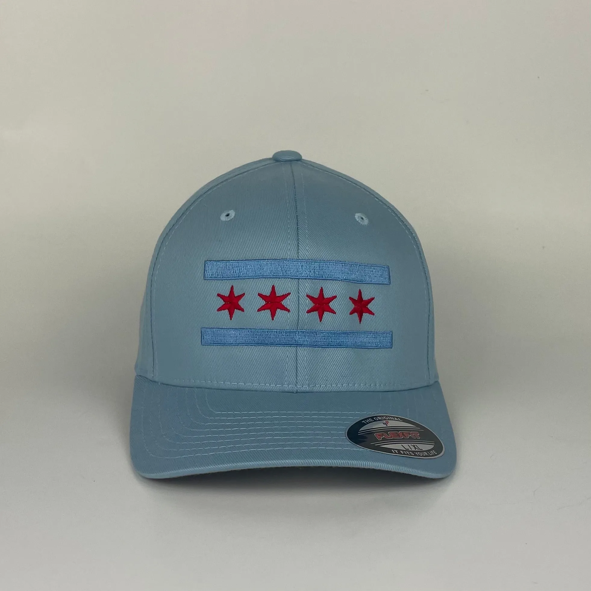 Chicago Flag Flexfit Hat
