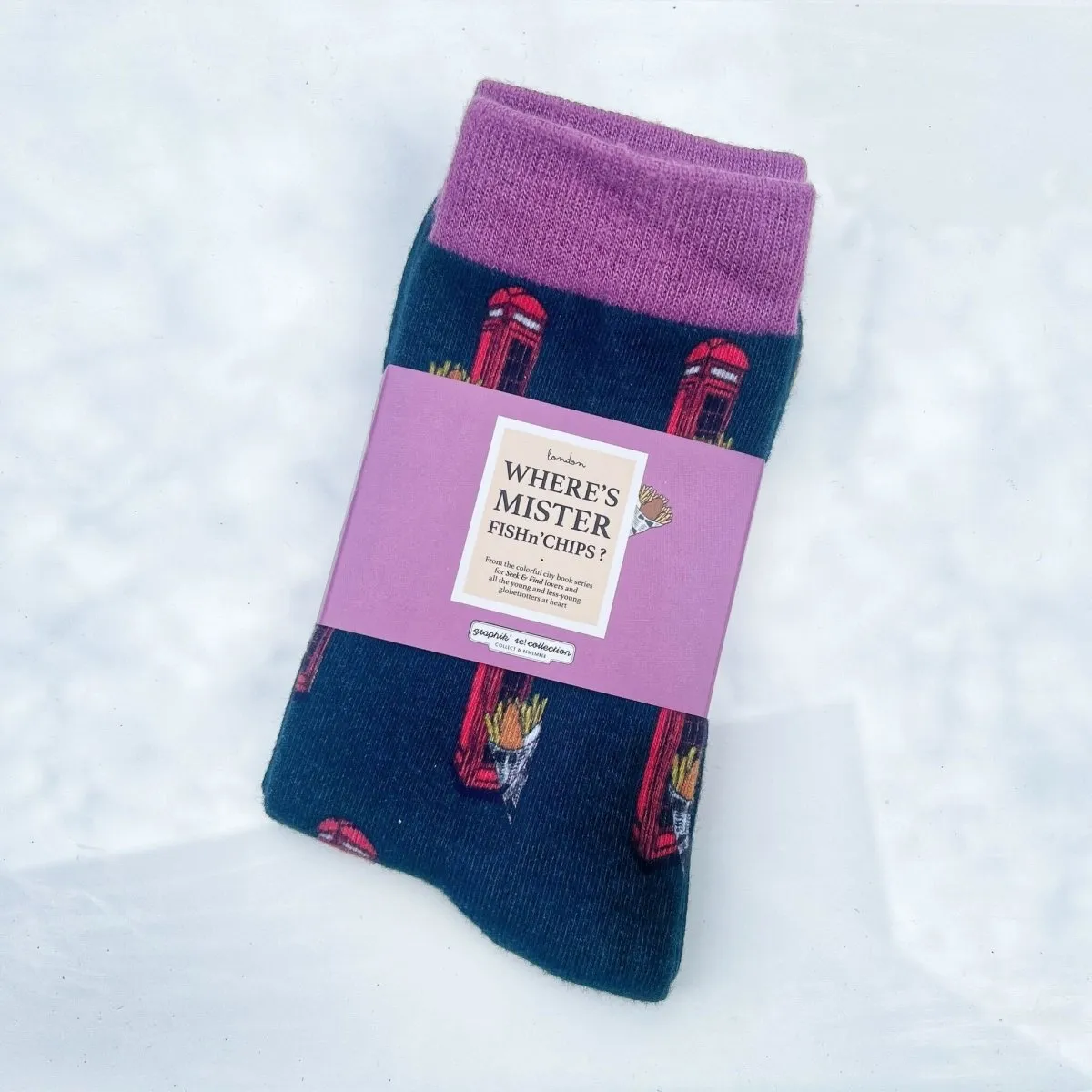 Colorful City Socks - Where Is Mister Dumpling & Friends?
