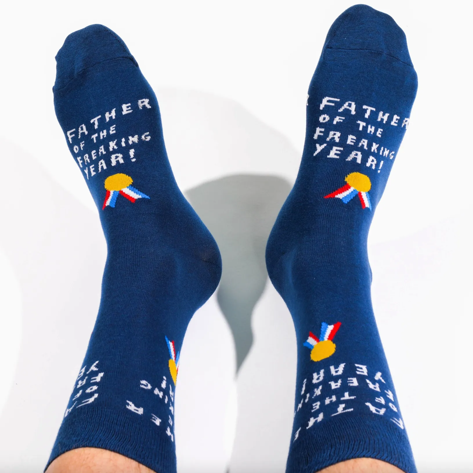 Father Of The Year Men's Crew Socks
