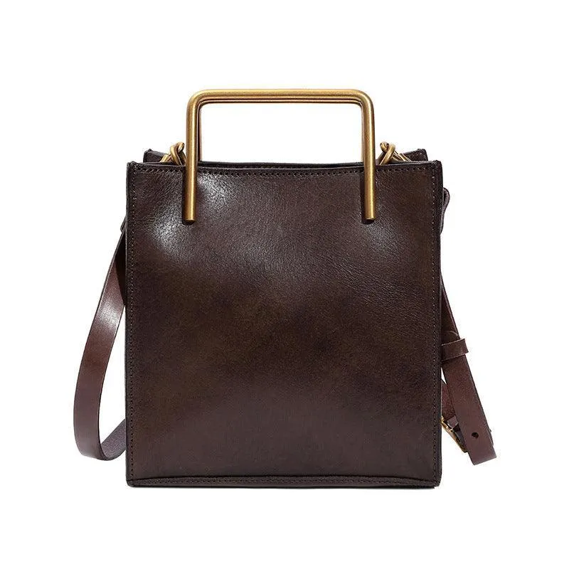 Genuine Vegetable Tanned Italian Leather shoulder bag, handbag, woman elegant handcrafted leather bag Birthday Gift for Her