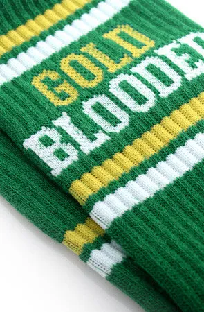 Gold Blooded (Green Socks)