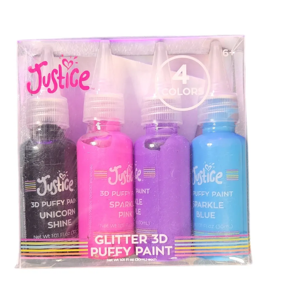 Justice Puffy Paint (12 total)