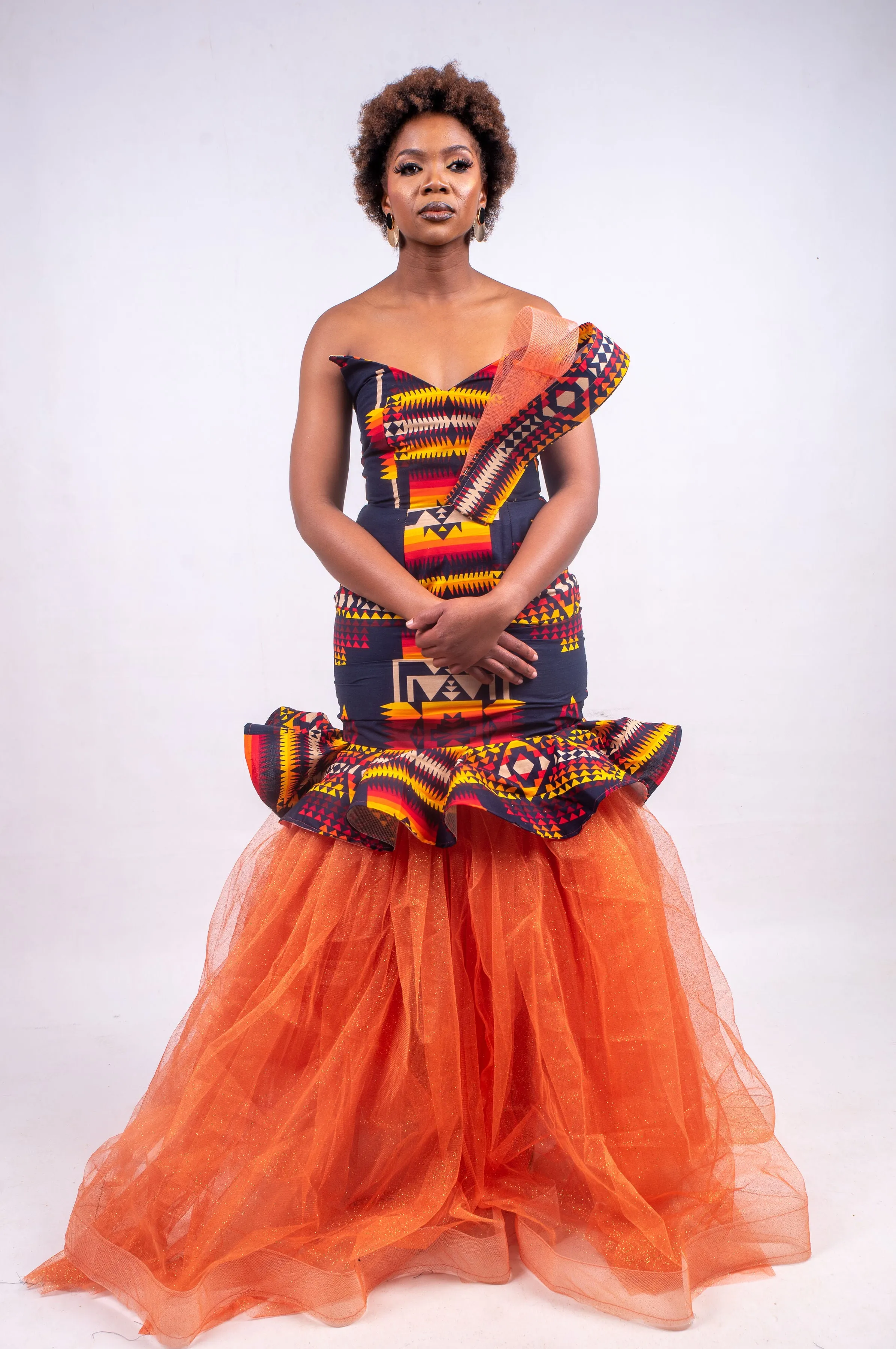 Ladies Patterned Dress