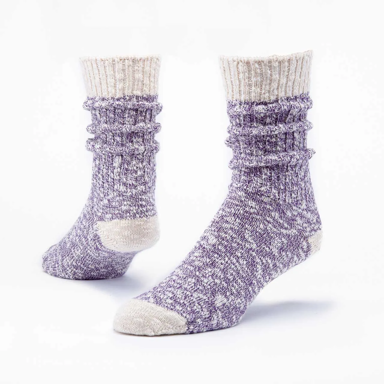 Maggie's Organics - Ragg Sock - Light Purple