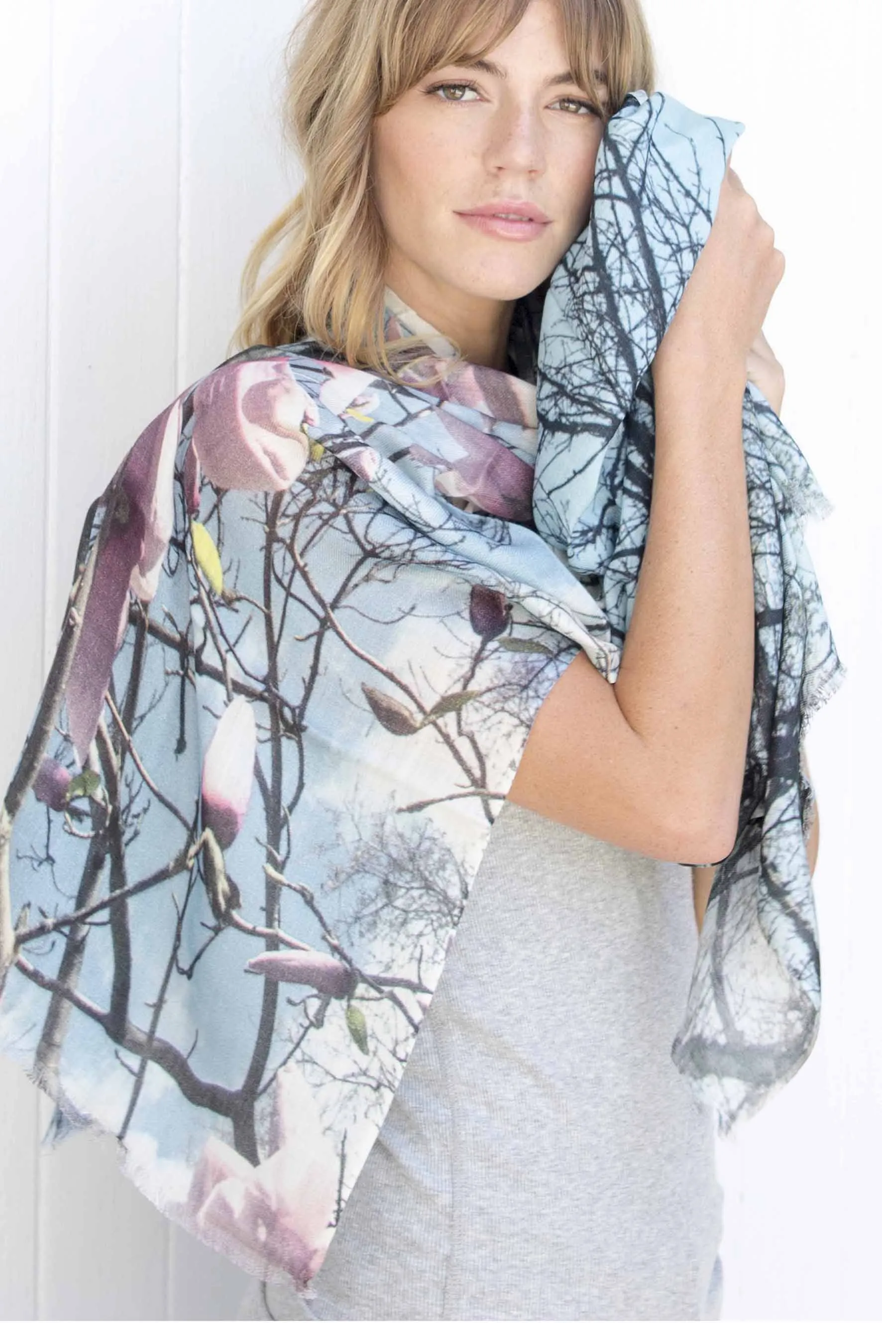 MAGNOLIA CASHMERE & MODAL SCARF
