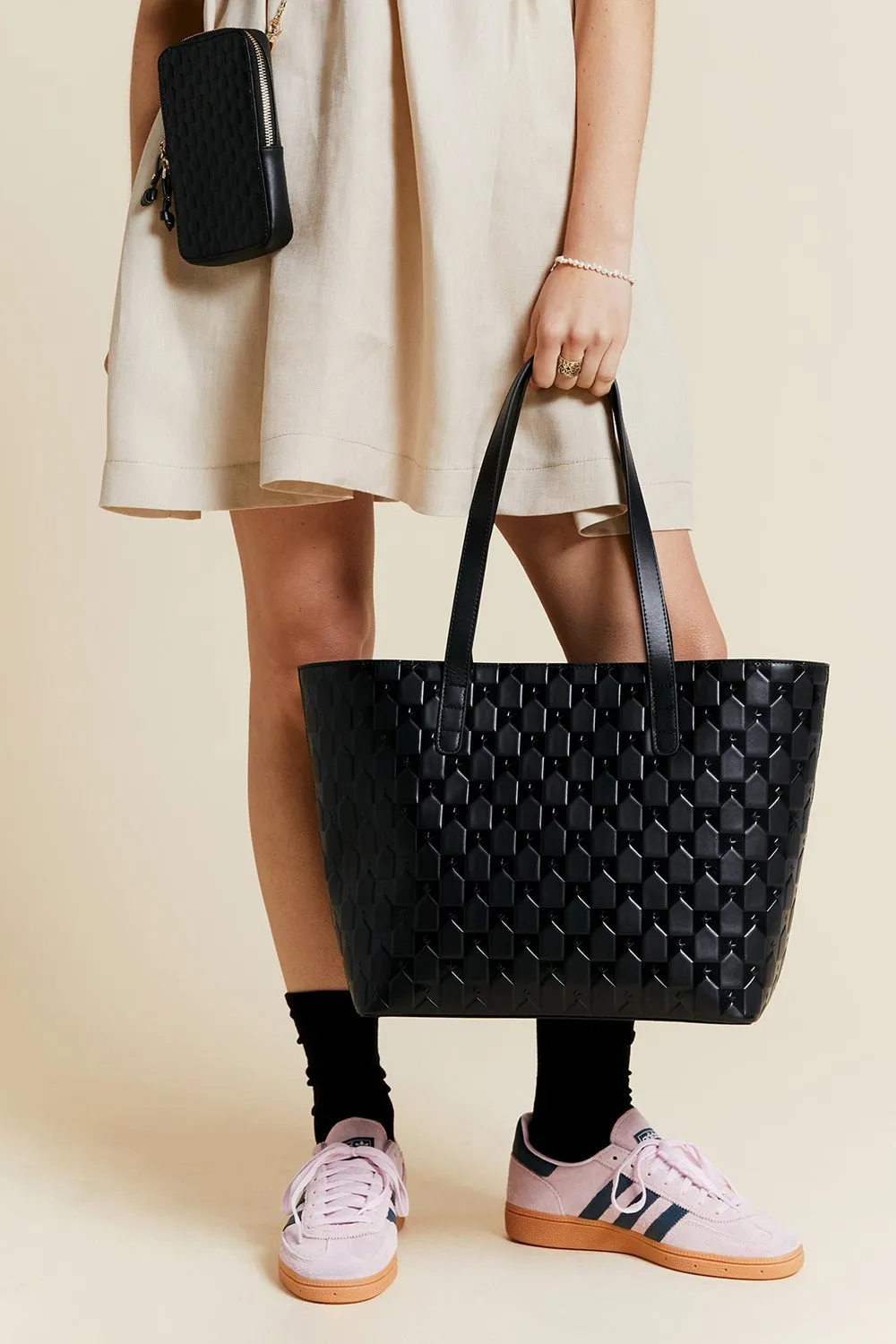 Monogram Tote | Black