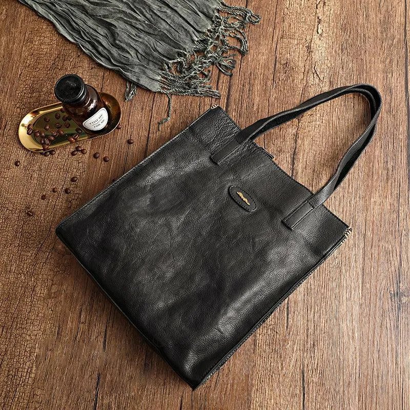 NATURAL Italy Cowhide Leather Handbag, Tote, Leather Shoulder Bag, Leather Bag, by Alexel Crafts Australia