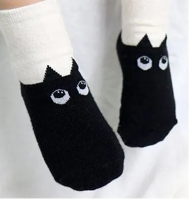 Newborn Cotton Boys Girls Cute Anti-slip Socks
