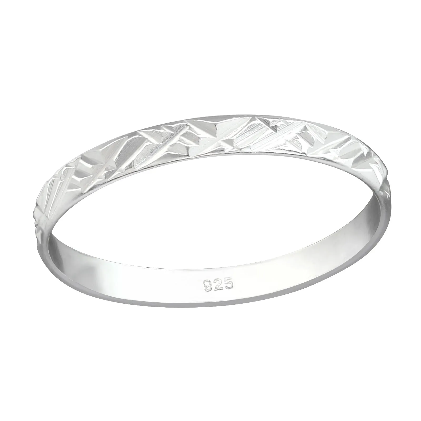 Patterned Band Ring
