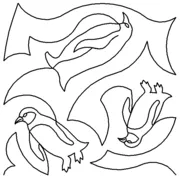 Penguins - Designed by Vickie Malaski