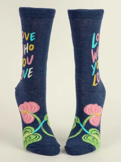 "Love Who You Love" Crew Socks