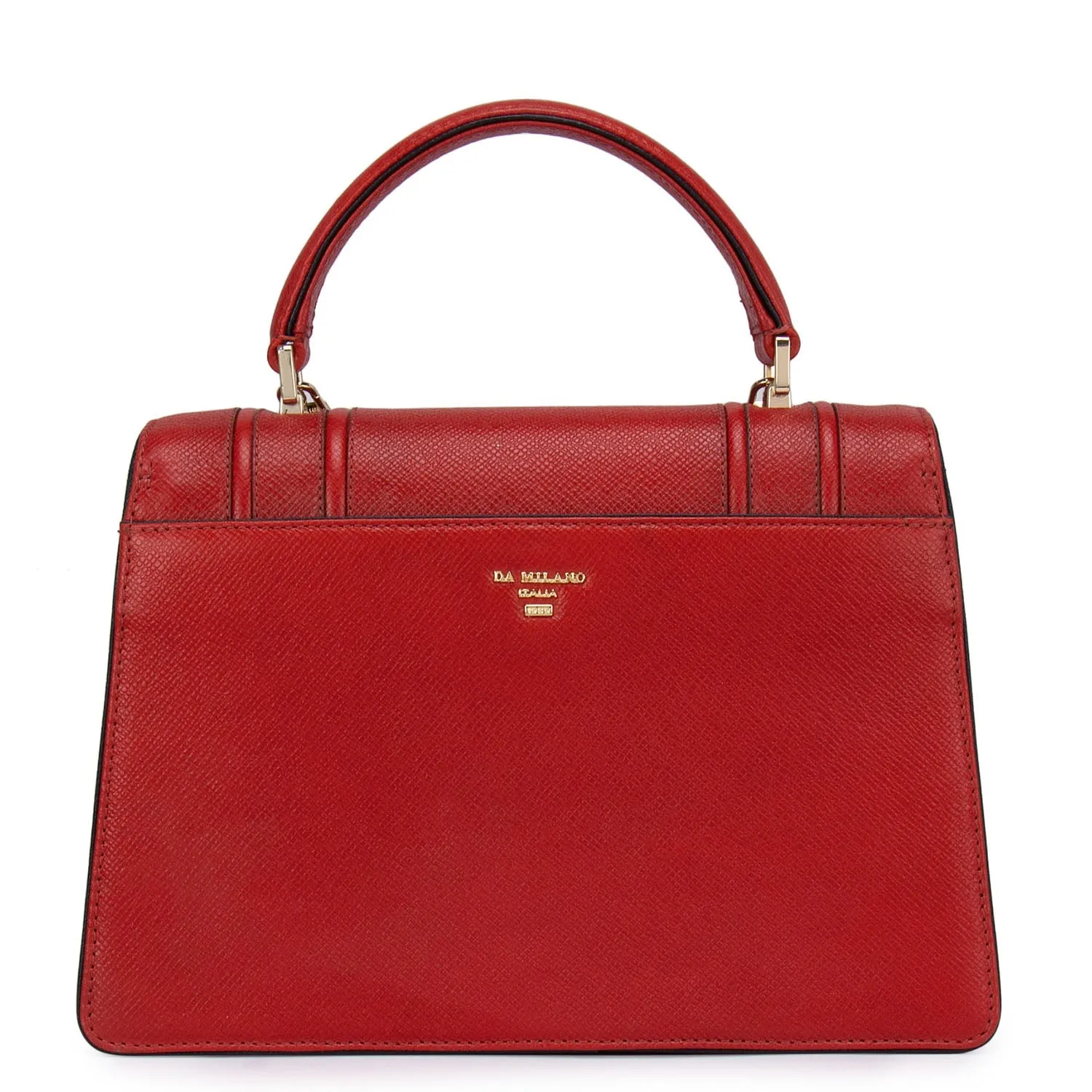 Red Franzy Satchel Bag