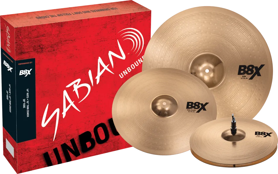 Sabian B8X Performance Set Plus