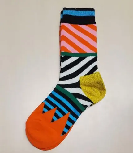 SF888 Colorful Stripes Pattern Socks
