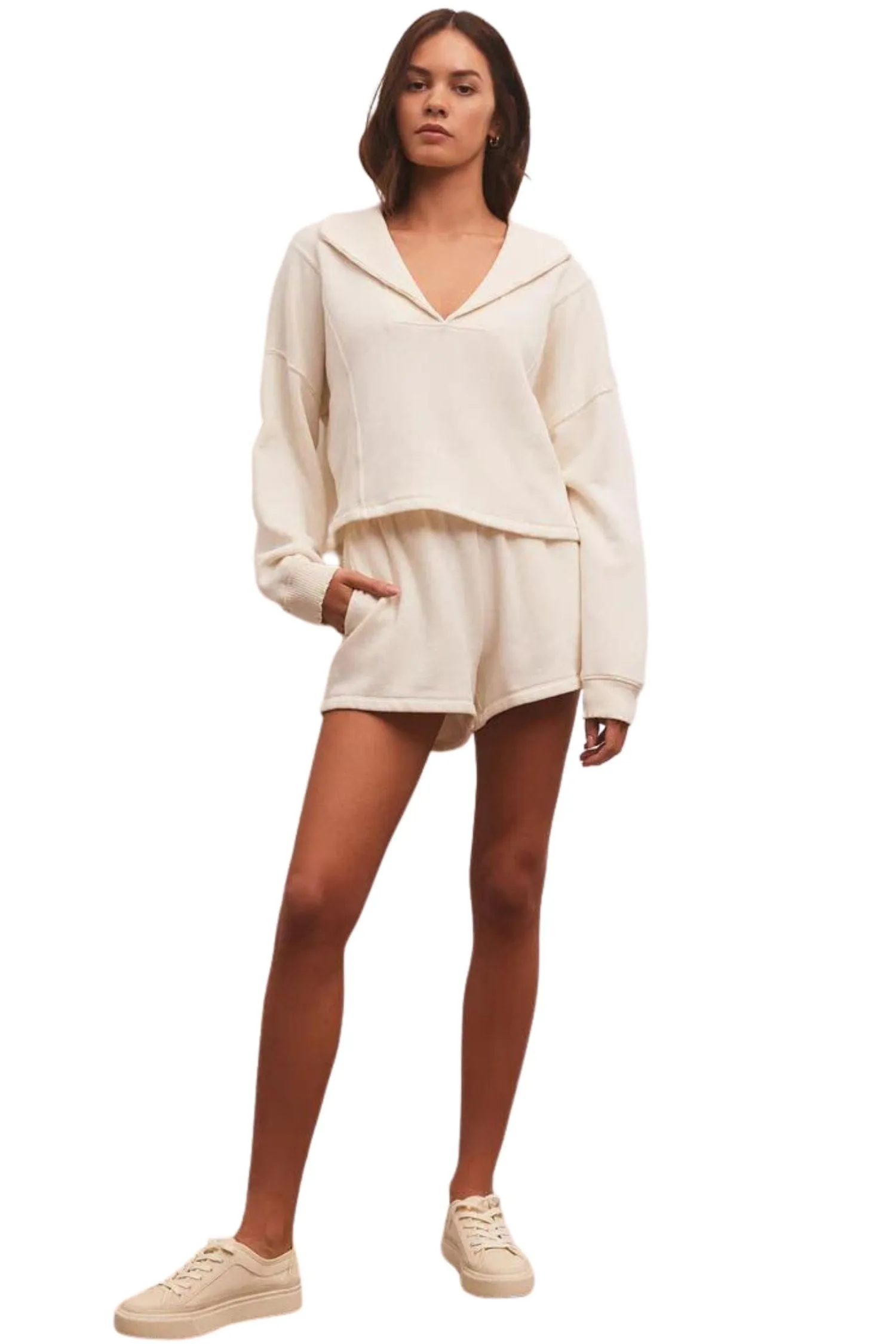 Sporty Fleece Short