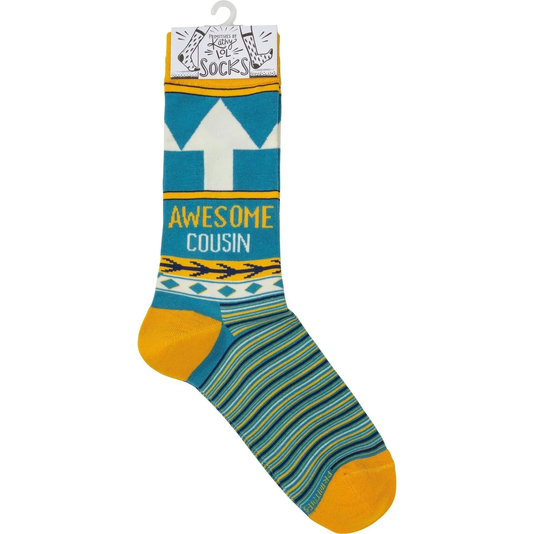 The Bullish Store Unisex Awesome Cousin Socks