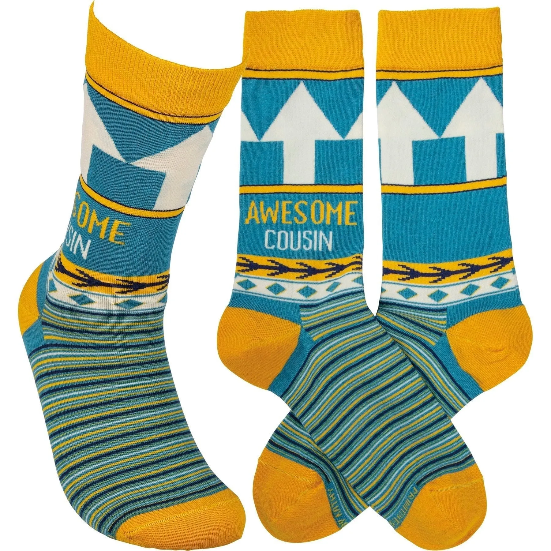 The Bullish Store Unisex Awesome Cousin Socks