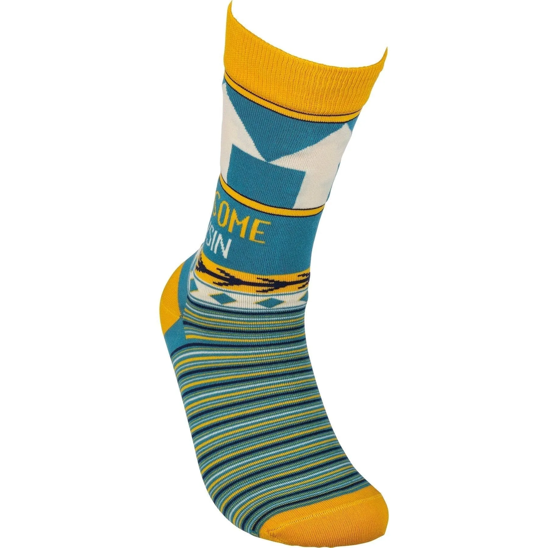 The Bullish Store Unisex Awesome Cousin Socks