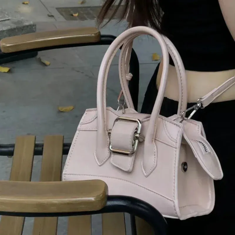 UAKISS  -  2024 Simple Luxury Design Punk Crossbody Bags Y2k Aesthetic Elegant Sweet Women's Handbags Casual Personality All Match Shoulder