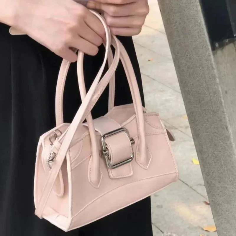 UAKISS  -  2024 Simple Luxury Design Punk Crossbody Bags Y2k Aesthetic Elegant Sweet Women's Handbags Casual Personality All Match Shoulder