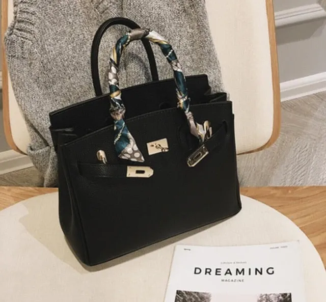 Vintage Portable Tote Bag For Women 2019