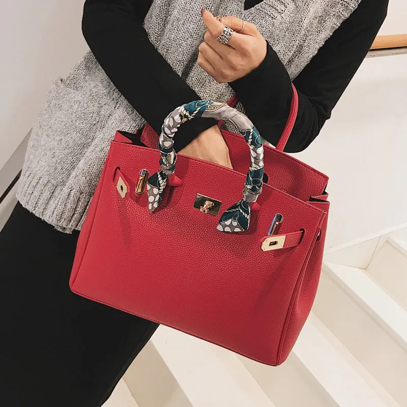 Vintage Portable Tote Bag For Women 2019