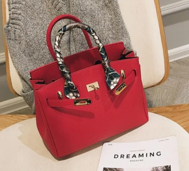 Vintage Portable Tote Bag For Women 2019