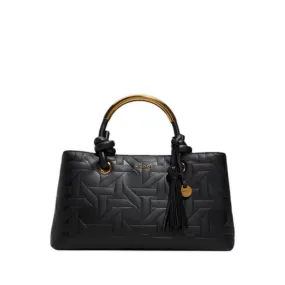 YERIN SATCHEL - BLACK OVERFLOW