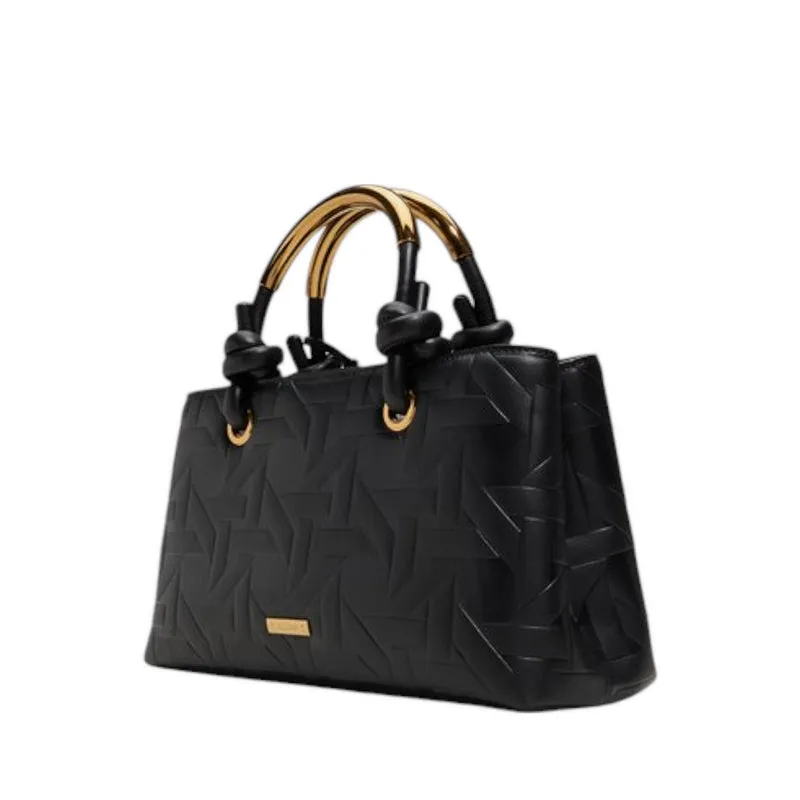 YERIN SATCHEL - BLACK OVERFLOW