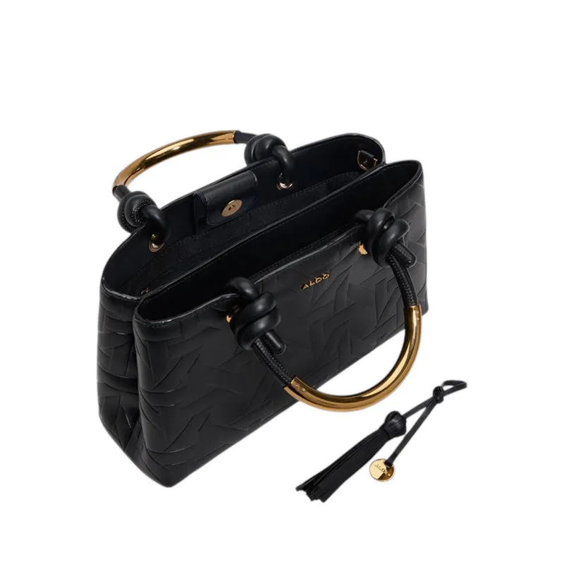 YERIN SATCHEL - BLACK OVERFLOW